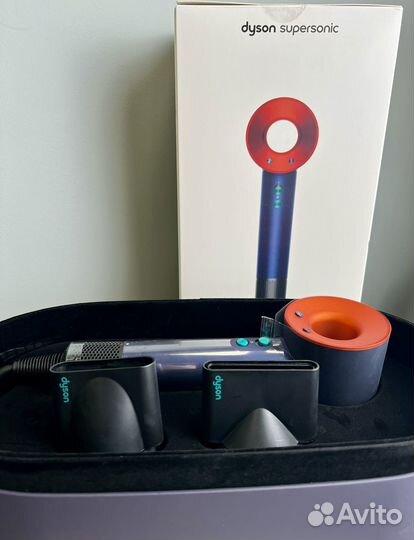 Фен dyson supersonic hd15 prussian blue/topaz