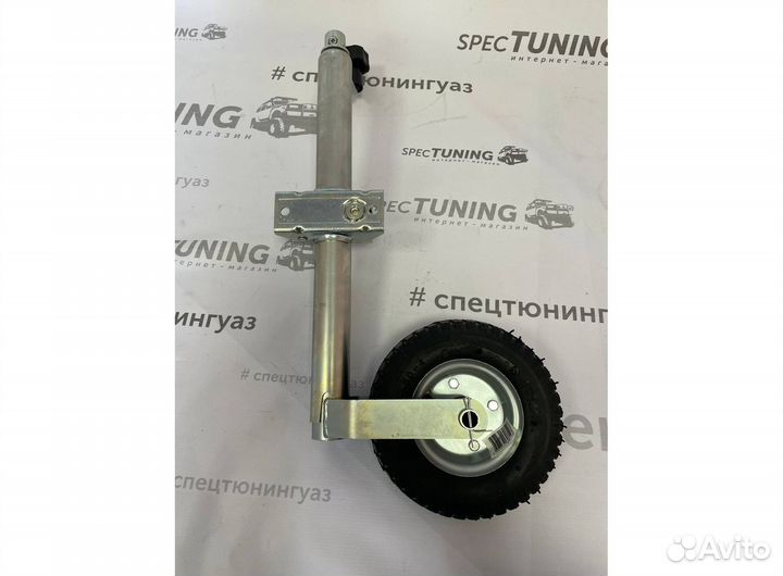 Опорное подкатное колесо надувное для прицепа