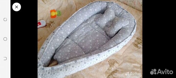 Кокон для новорожденных бу