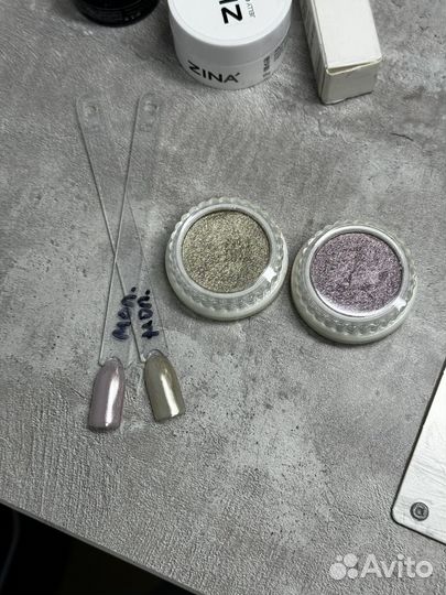 Гель лаки втирки гели