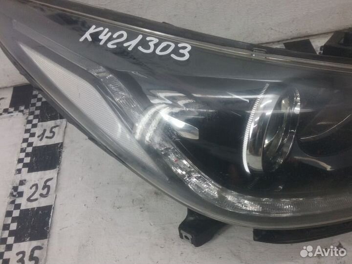 Фара правая Hyundai Solaris 2 линза галоген с дхо