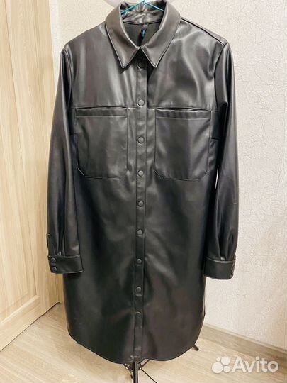 Кожаное платье