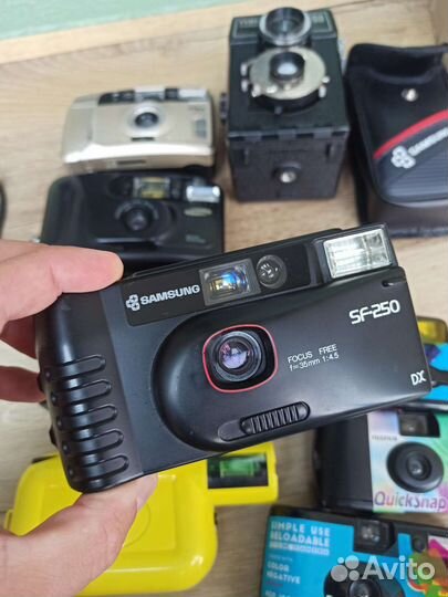 Нерабочие пленочные фотоаппраты, цена за все