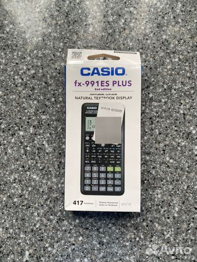 Калькулятор Casio fx 991es plus 2nd (Черный касио)