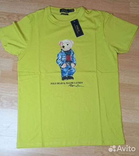 Мишка Polo bear by ralph lauren футболка