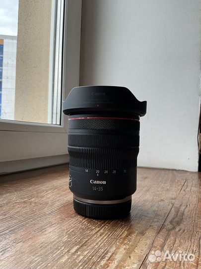 Объектив canon RF 14 35mm f 4l is usm