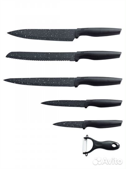 Набор кухонных ножей из 6 предметов