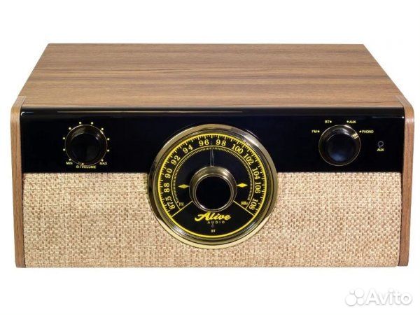Виниловый проигрыватель Alive Audio fusion Light Wood