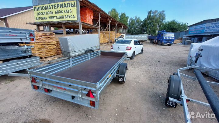 Прицеп 817717.022 с тентом 50 см.Фаркопы.Установка