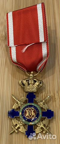 Орден Румынии 1940-1946. Орден Звезда Румынии 4 ст объявление продам