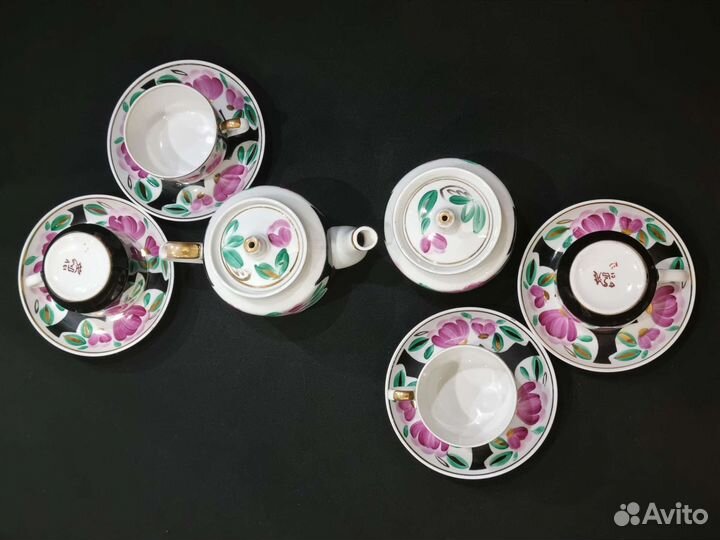 Сервиз по отдельности Шиповник Вербилки СССР