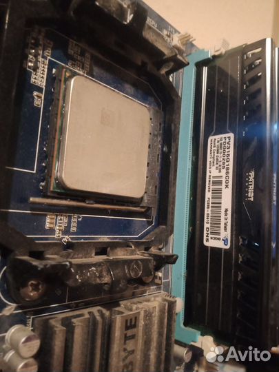 Материнская плата с процессором и памятью fx6300