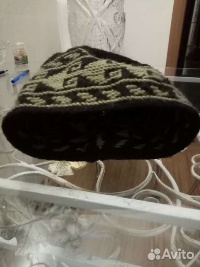 Шапочка тувина из натуральной шерсти