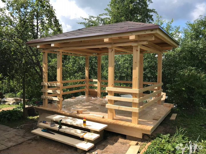 Отделка деревянных домов / бань