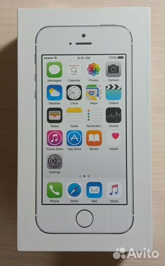 Коробка от iPhone 5S