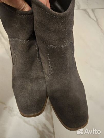 Ботильоны замша 36
