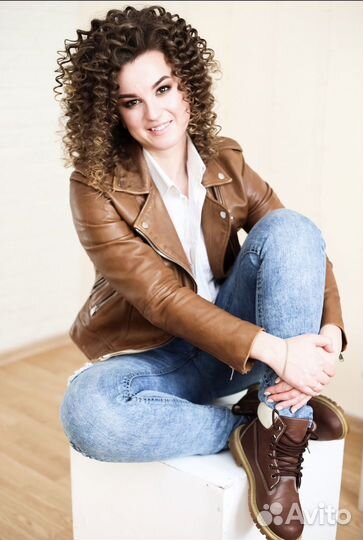 Косуха натуральная кожа mango