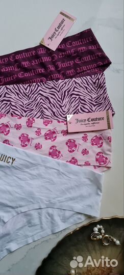 Трусики бразильянки S M L XL juicy couture