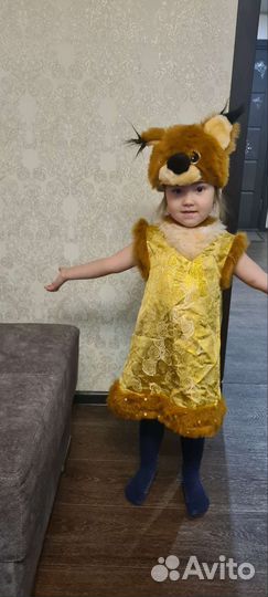 Новогодний костюм белочки