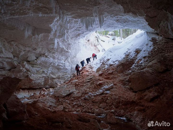 Экскурсия — Архангельск — Пинежские пещеры— ледяны