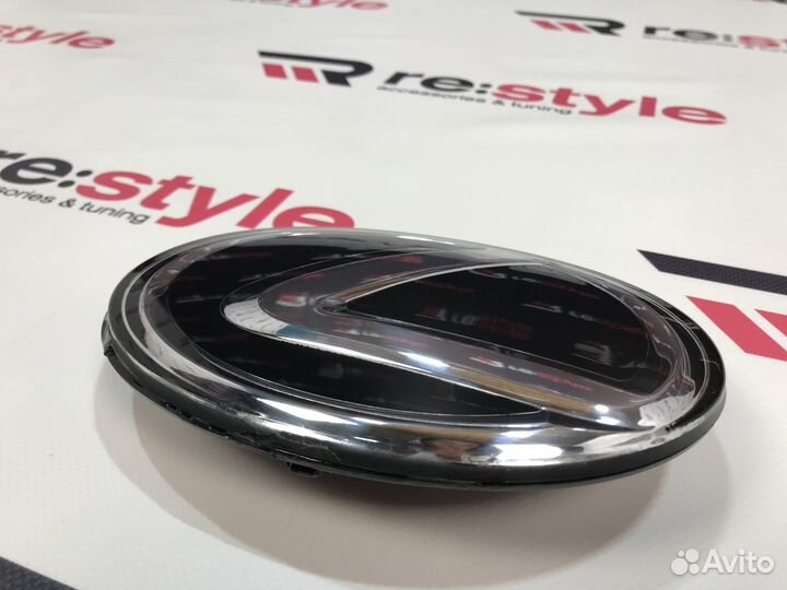 Эмблема в решетку Lexus RX 163 x 120 Стекло Черная