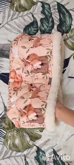 Зимний конверт на выписку и в коляску