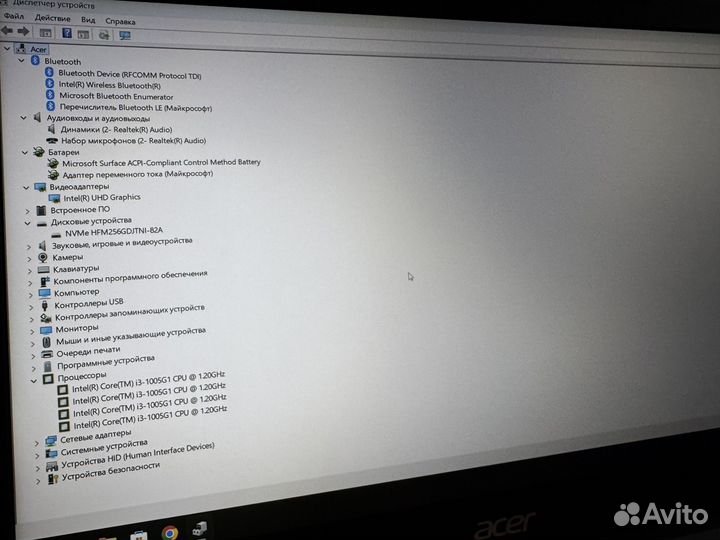 Ноутбук acer aspire 5 515-55