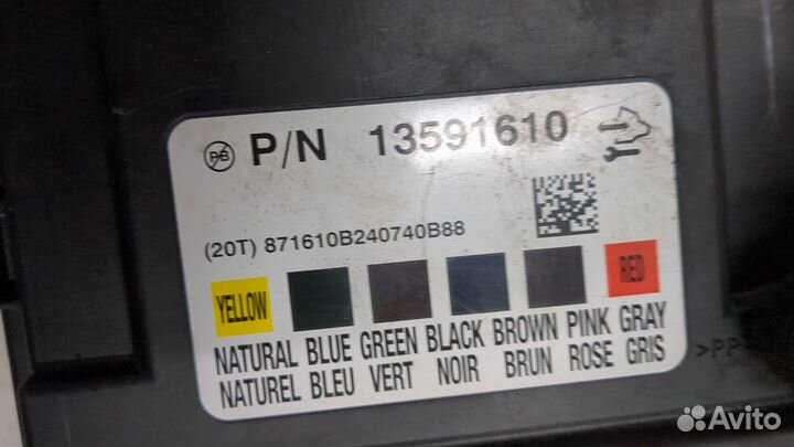 Блок комфорта Opel Astra J, 2014