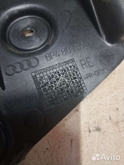 Кронштейн заднего бампера audi a3 8p