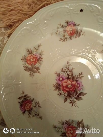 4 больших блюда/подноса 35 см