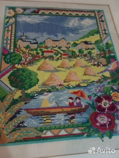 Вышивка готовая картина