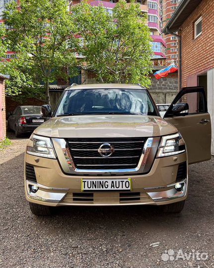 Обвесы рестайлинг Nissan Patrol У62 в 2020г