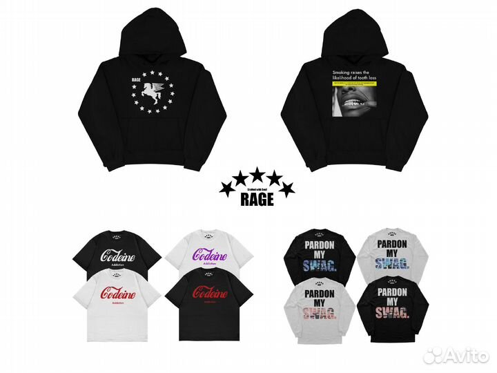Футболка Rage “Codeine Addiction”