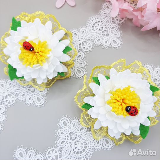 Бантики Ромашки