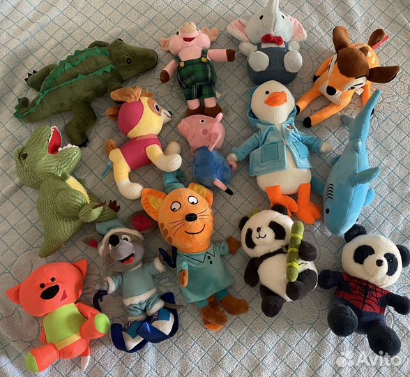 Мягкие игрушки пакетом