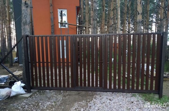 Откатные ворота