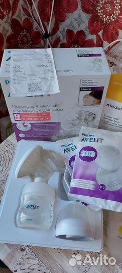 Молокоотсос avent ручной