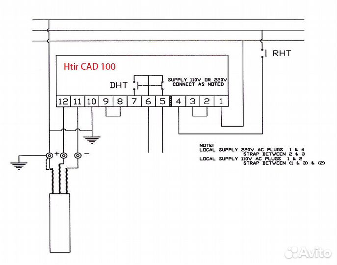 Htir CAD100 - блок управления эл. стат. покраски
