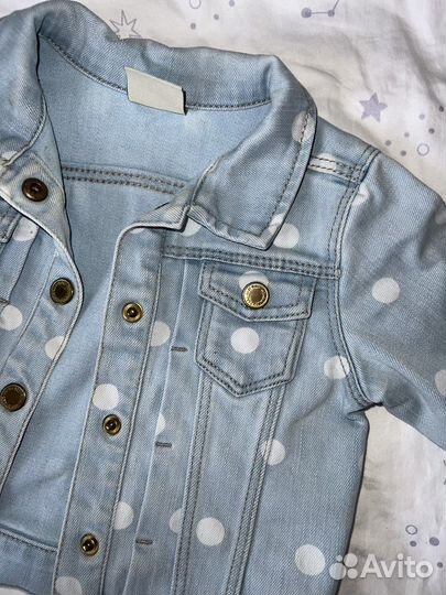 Джинсовая куртка для девочки Zara Babygirl
