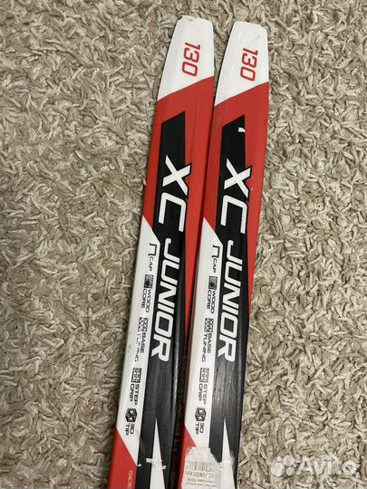 Беговые лыжи 130 и палки nordway