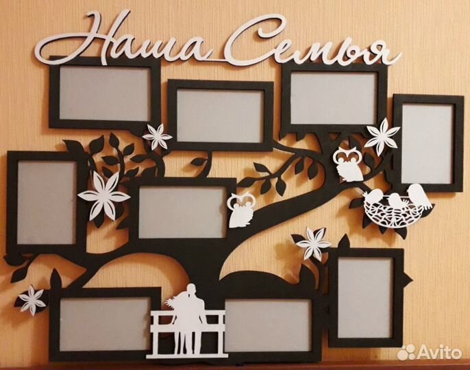 Фоторамки из дерева