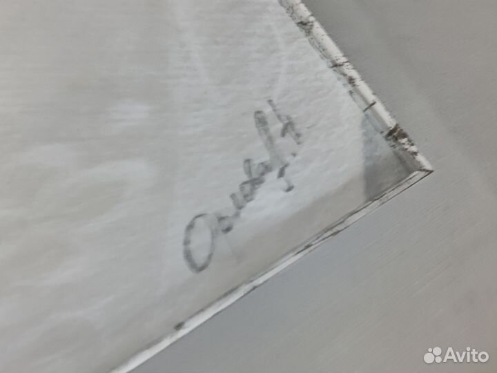 Картина пастель. Натюрморт цветы. А. Н. Орлова