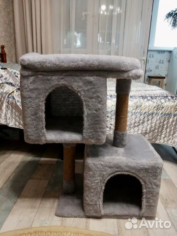 Домик для кошки с когтеточкой бу
