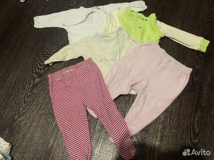 Пакет вещей на девочку 56-74
