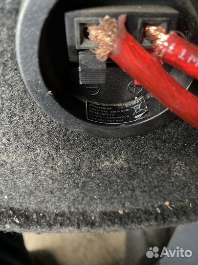 Сабвуфер и усилитель