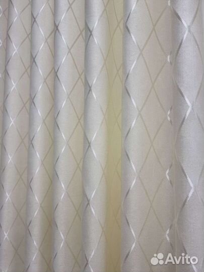 Шторы молочного цвета