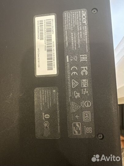 Ультрабук acer