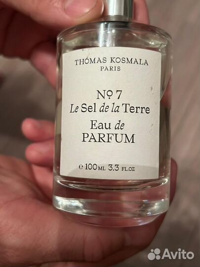 Духи женские Thomas Kosmala N 7 оригинальные
