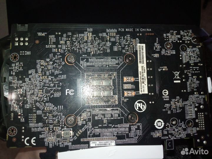 Видеокарта GTX 1650