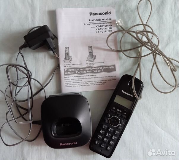 Стационарный телефон Panasonic KX-TG1611PD